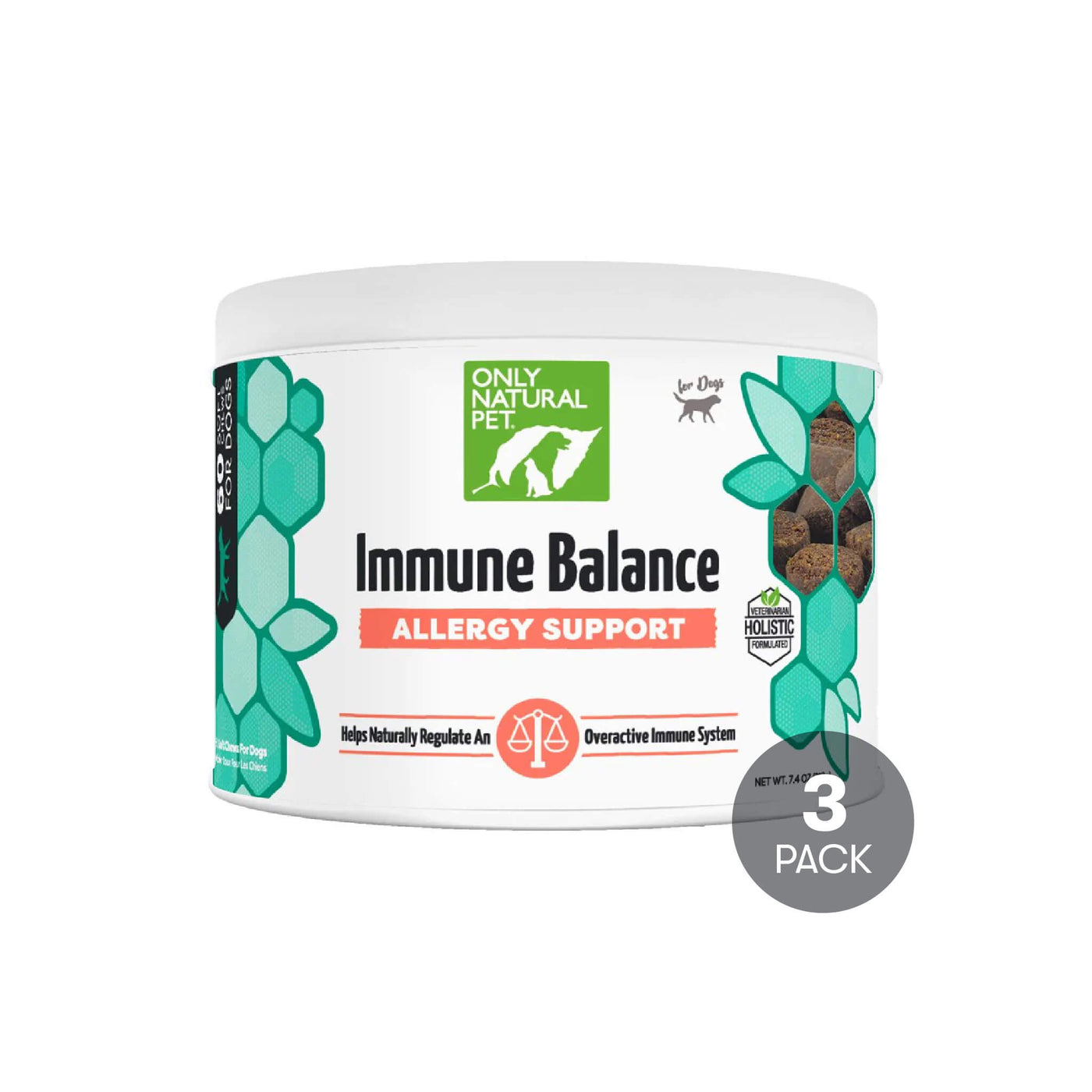 Only Natural Pet Immune Balance Allergy Support Plant Sterols for Dogs ...