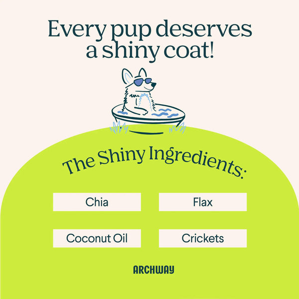 Archway Skin & Coat Health Functional Dog Treats Benefits