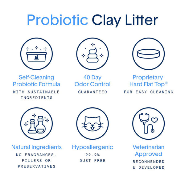 Boxiecat BoxiePro Probiotic Clumping Clay Cat Litter Benefits