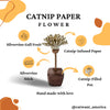 CATWANT Catnip Paper Flower Cat Toy