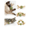 CATWANT Woven Silvervine Gall Fruit Candy Cat Toy