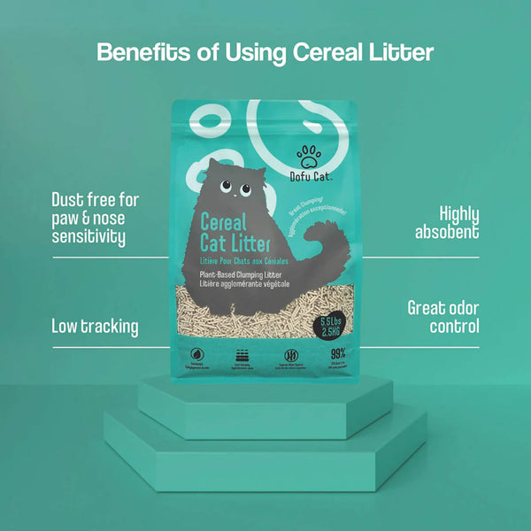 Dofu Cat Cereal Litter Benefits
