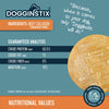 Dogginstix Beef Collagen UFO Dog Chew Nutrition