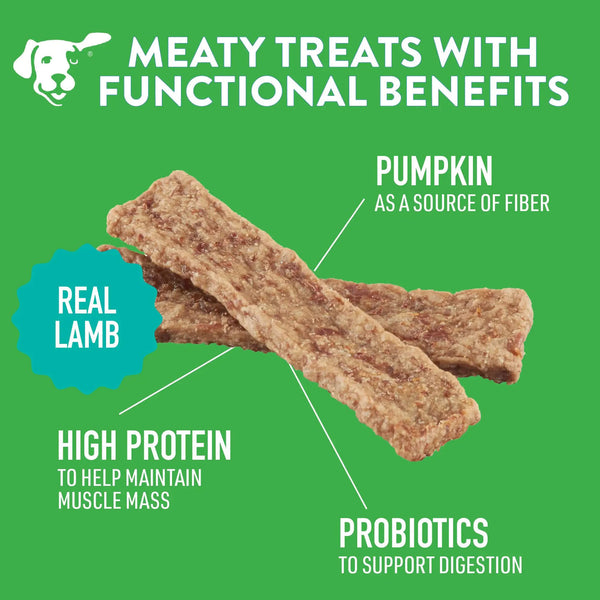 Dogswell Gut Health Jerky Dog Treat Functional Benefits