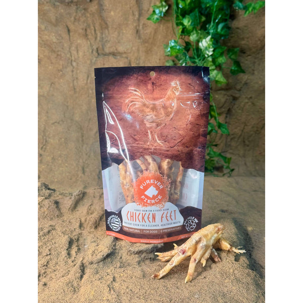 Furever Fierce Chicken Feet Dog Treats Spread