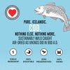 Icelandic+ Hand Wrapped Cod Skin Braids for Dogs Pure Icelandic Cod