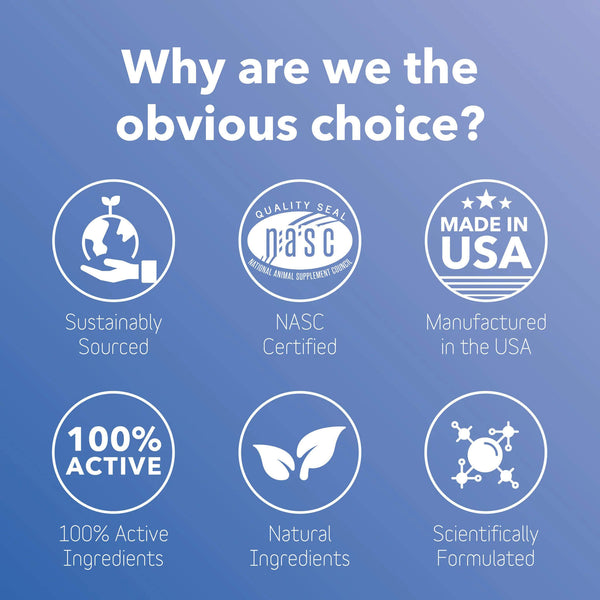 In Clover Bioren Kidney Powder for Dogs & Cats benefit badges