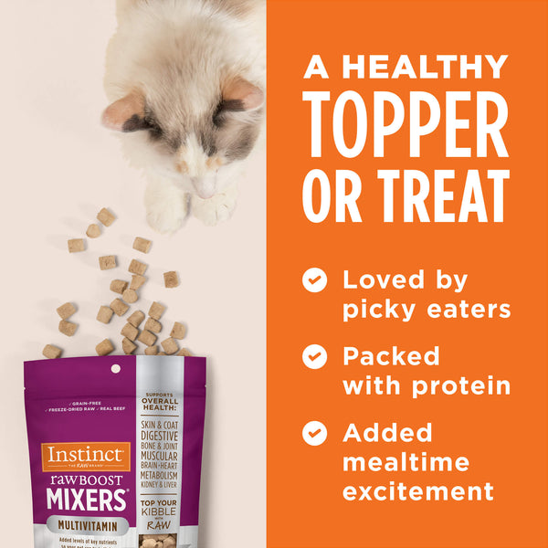 Instinct Raw Boost Mixers Multivitamin Topper for Cats Topper or Treat