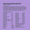 Instinct Raw Boost Mixers Freeze Dried Multivitamin Topper for Dogs Ingredients