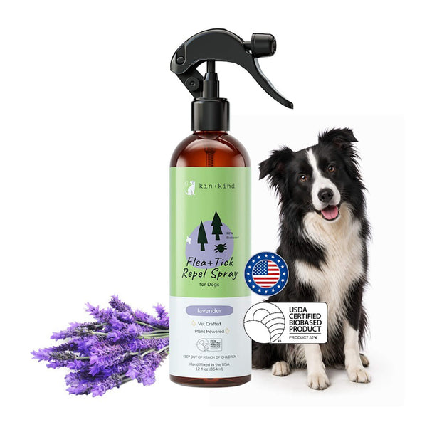 Kin + Kind Flea & Tick Protect Spray for Dogs