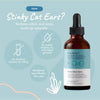 Kin + Kind Natural Kitty Ear Cleaner for Cats