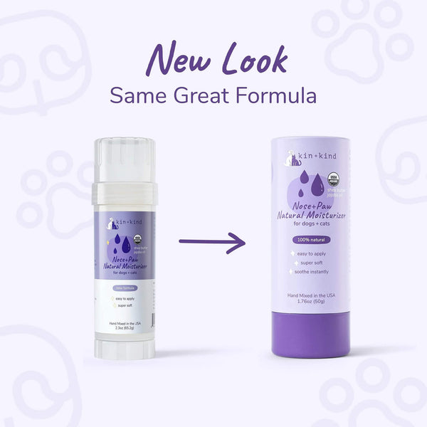 Kin + Kind Organic Nose & Paw Stick for Dogs Transitional