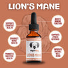 MycoDog Lion's Mane Mushroom Tincture for Dogs Benefits