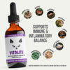 MycoDog Vitality Liquid Immune Support Supplement for Cats Ingredients