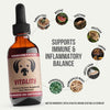 MycoDog Vitality Liquid Immune Support Supplement for Dogs Ingredients