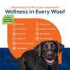 NaturVet All-In-One Adult Dog Daily Care with 10-in-1 Support Wellness In Every Woof