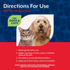NaturVet Aller-911 Allergy Aid Hot Spot Foam for Dogs & Cats Directions for Use