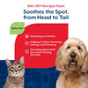 NaturVet Aller-911 Allergy Aid Hot Spot Foam for Dogs & Cats Soothes the Spot from Head to Tail