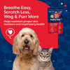 NaturVet Aller-911 Allergy Aid Powder Plus Omegas for Dogs & Cats Breathe Easy Scratch Less Wag & Purr More
