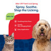 NaturVet Aller-911 Anti-Lick Allergy Aid Paw Spray for Dogs & Cats Spray Soothe Stop the Licking