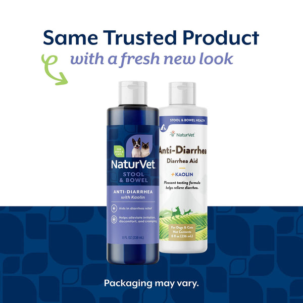NaturVet Anti-Diarrhea Liquid for Dogs & Cats Transition