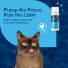 NaturVet Lickable Calming Supplement with Melatonin for Cats Pump the Peace