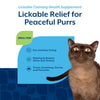NaturVet Lickable Calming Supplement with Melatonin for Cats Lickable Relief