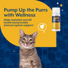 NaturVet Lickable Immunity Supplement for Cats Pump Up the Purrs
