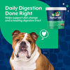 NaturVet Digestive Enzymes Daily Digestive Support Soft Chews for Dogs Daily Digestion Done Right