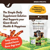 NaturVet Breed Specific Giant Breed Dog Soft Chews Simple Daily Solution
