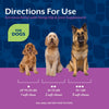 NaturVet Soreness Relief with Hemp Soft Chews for Dogs Directions For Use