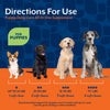 NaturVet All-In-One Puppy Daily Care with 6-in-1 Support Directions For Use
