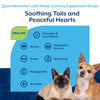 NaturVet Quiet Moments Calming Drops Plus Hemp Oil for Dogs & Cats Soothing Tails & Peaceful Hearts