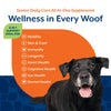 NaturVet All-In-One Senior Dog Daily Care with 8-in-1 Support Wellness in Every Woof