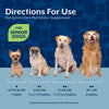 NaturVet Senior Hip & Joint Care Plus Tablets for Dogs Directions For Use