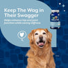NaturVet Senior Hip & Joint Care Plus Tablets for Dogs Keep the Wag in Their Swagger