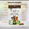 NaturVet Breed Specific Sport & Working Dog Soft Chews What's Inside