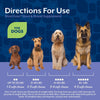 NaturVet Stool Ease Stool Softener Plus Pumpkin Soft Chews for Dogs Directions For Use