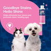 NaturVet Tear Stain Topical Remover Plus Aloe Vera for Dogs & Cats Goodbye Stains Hello Shine