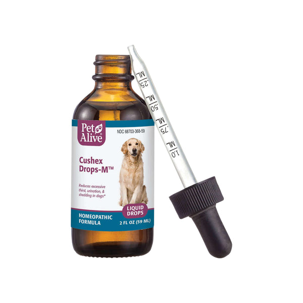 PetAlive Cushex Drops M Homeopathic Remedy for Cushing's Bottle with Dropper