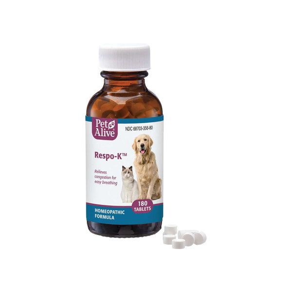 PetAlive Respo-K Bottle with Tablets