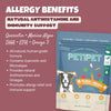 Petipet Soft Chew Functional Allergy & Immune Support Dog Treats Benefits
