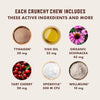 Rocco & Roxie Allergy Health Supplement Crunchy Chews for Cats Each Crunchy Chew Includes