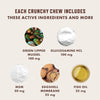 Rocco & Roxie Hip & Joint Health Supplement Crunchy Chews for Cats Each Crunchy Chew Includes