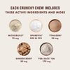 Rocco & Roxie Probiotic Health Supplement Crunchy Chews for Cats Each Crunchy Chew Includes