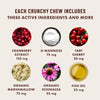 Rocco & Roxie Urinary Tract Health Supplement Crunchy Chews for Cats Each Crunchy Chew Includes