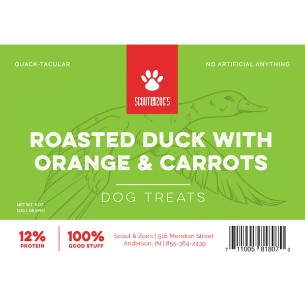 Roasted Duck with Orange & Carrot 6 oz