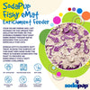 SodaPup eMat Lick Mat for Cats Fishy Design Infographic