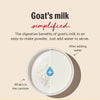 The Honest Kitchen Daily Boosters Instant Goat's Milk Simplified