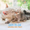 Tiki Cat Baby Stix Lickable Mousse Kitten Treats Easy to Eat